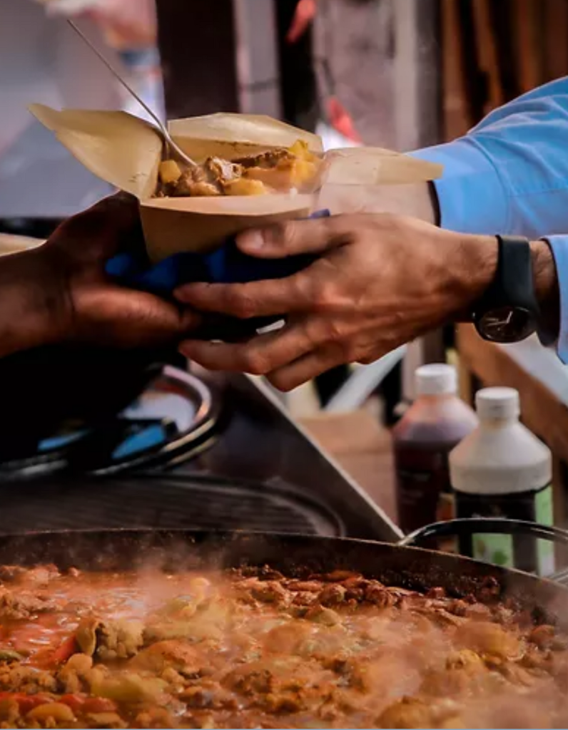 Exeter Street food market