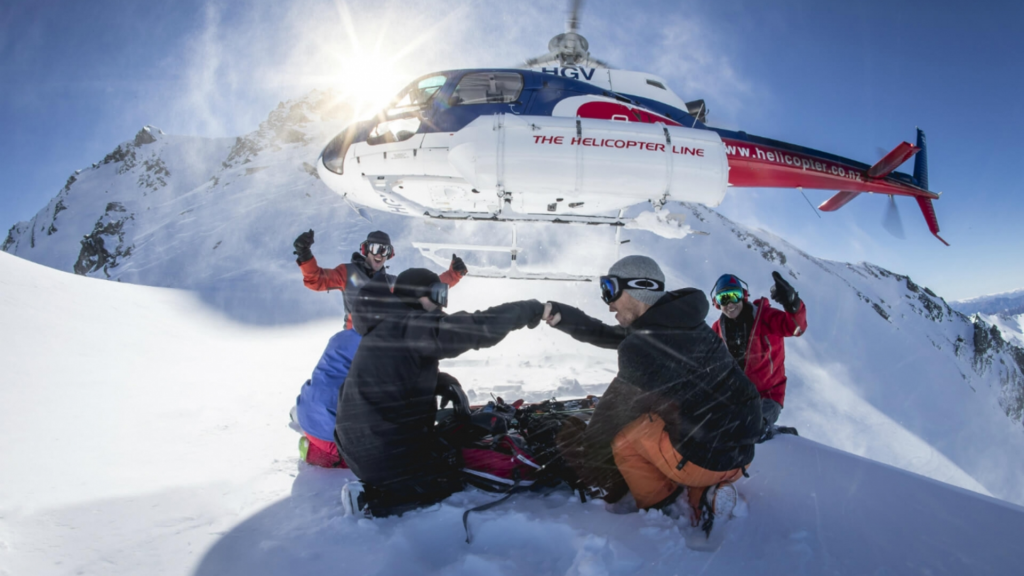 Heli-Skiing