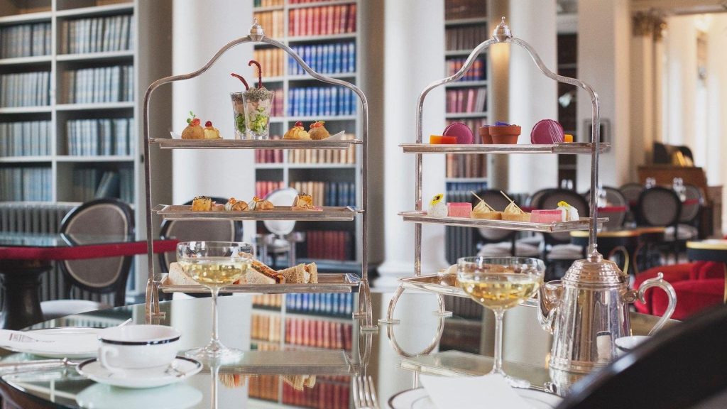 Afternoon tea The Colonnades at the Signet Library