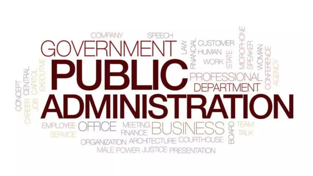 why choose this course: Public administration