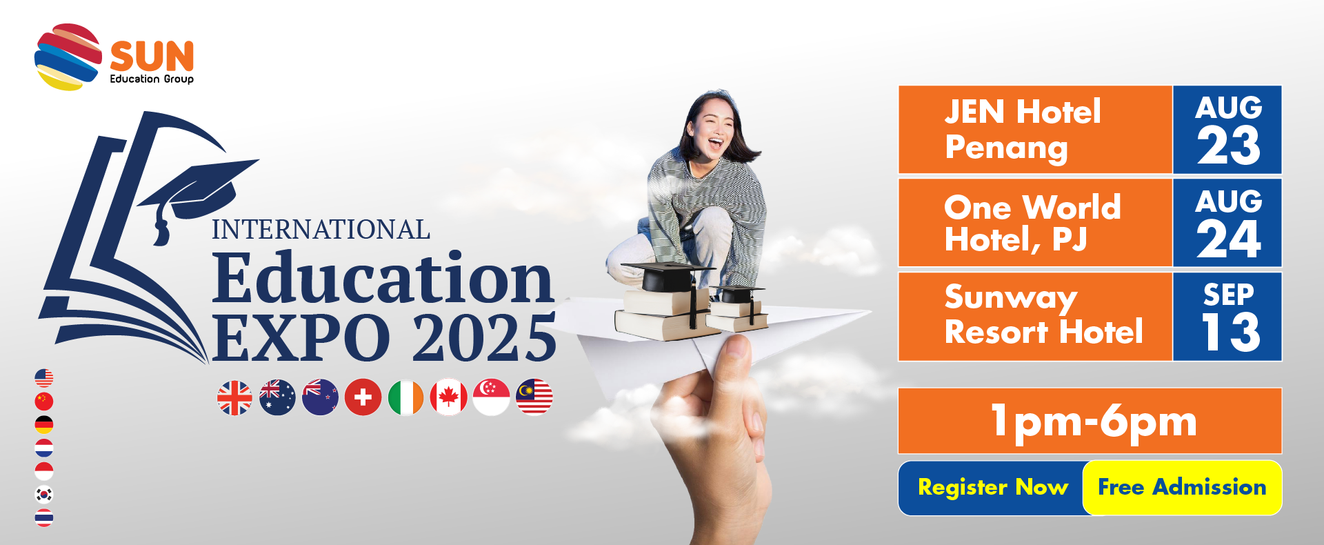 SUN Education EXPO AUG / SEP Banner